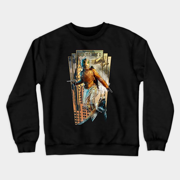 "Like a hood ornament!" Crewneck Sweatshirt by jon